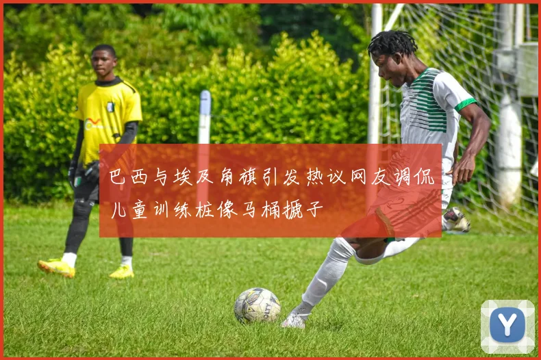 巴西与埃及角旗引发热议网友调侃儿童训练桩像马桶搋子