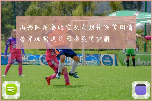 山西队用葛昭宝交易刘传兴贾明儒苦守板凳进攻困境亟待破解